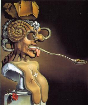 Salvador Dali : Portrait of Picasso